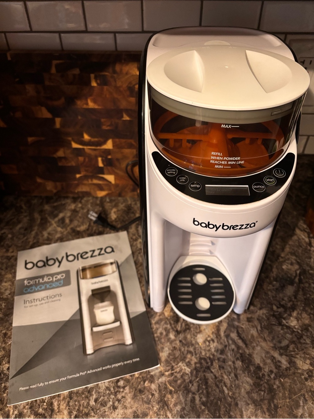 Baby Brezza Formula Pro Advanced Bottle Maker - White
